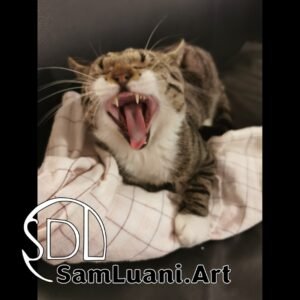 SDL202007172116 | Leo the Yawning Lion