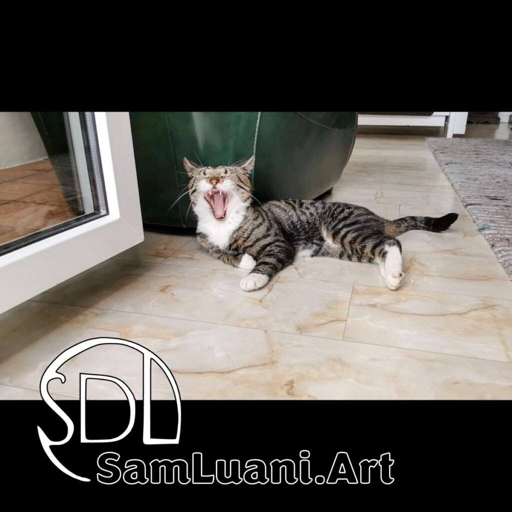 SDL202106182 | Leo the Yawning Lion