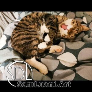 SDL20210718 | Leo the Yawning Lion