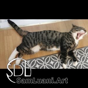 SDL20210827 | Leo the Yawning Lion