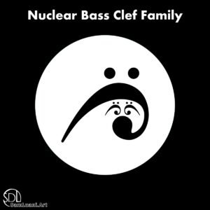 SDL2025G2C4109 | Bass Clef Nuclear Family