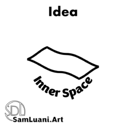 Abstract design with text elements