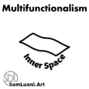 Abstract design with text elements